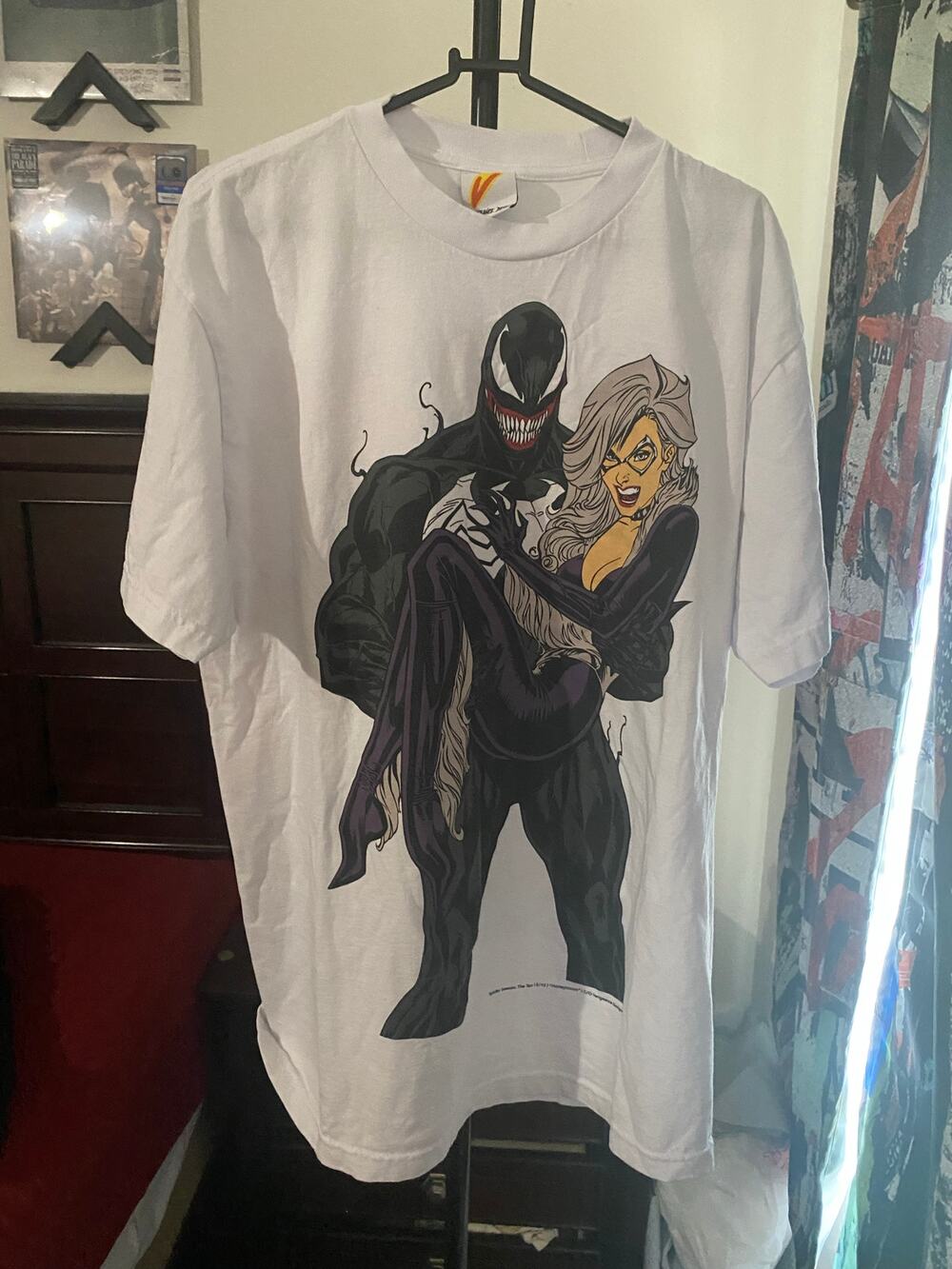 Vengence Spiderman Venom Honeymoon Shirt Size XL
